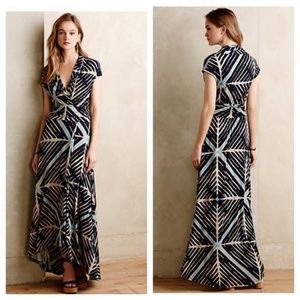 Anthro Maeve Desert Star Maxi Dress